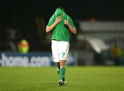 10 September 2008; David Healy, Northern Ireland, at the end of the game. 2010 World Cup Qualifier, Northern Ireland v Czech Republic, Windsor Park, Belfast, Co. Antrim. Picture credit; Oliver McVeigh / SPORTSFILE