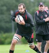 2 Septemeber 2008; Matt McCullough, Ulster, in action during a squad training session. Ulster Rugby Squad Training Session, Newforge Country Club, Belfast, Co Antrim. Picture credit; Oliver McVeigh / SPORTSFILE