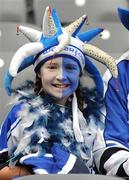 7 September 2008; Waterford supporter Abbie White, age 10, ahead of the game. GAA Hurling All-Ireland Senior Championship Final, Kilkenny v Waterford, Croke Park, Dublin. Picture credit: Stephen McCarthy / SPORTSFILE
