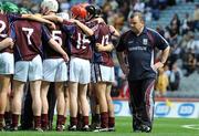 7 September 2008; Galway manager Mattie Murphy before the game. ESB GAA Hurling All-Ireland Minor Championship Final, Kilkenny v Galway, Croke Park, Dublin. Picture credit: Stephen McCarthy / SPORTSFILE