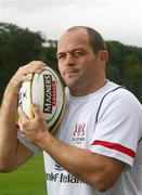 16 Septemeber 2008; Ulster Captain Rory Best after an Ulster rugby press conference. Newforge Country Club, Belfast, Co Antrim. Picture credit: Oliver McVeigh / SPORTSFILE