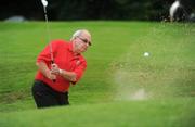 13 September 2008; Richie Ormond, Lismore, Co. Waterford, plays from a bunker on the 18th at the 2008 FBD GAA Golf Challenge All-Ireland final which was held at Faithlegg Hotel and Golf Club in Waterford over the weekend. Six winning GAA Clubs from Ulster, Munster, Leinster, Connacht, Chicago and New York battled it out for a chance to win an All-Ireland trophy. Faithlegg House Hotel, Faithlegg, Co. Waterford. Picture credit: Pat Murphy / SPORTSFILE  *** Local Caption ***