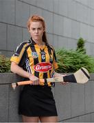 29 June 2015; Kilkenny camogie player Collette Dormer at the launch of the WGPA and PwC Behind the Player campaign, their first player promotion campaign. PwC Offices, One Spencer Dock, Dublin. Picture credit: Dáire Brennan / SPORTSFILE