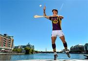 30 June 2015; Kilkenny’s Conor Martin and Wexford’s Conor McDonald were at Grand Canal Dock in Dublin today ahead of the Bord Gáis Energy GAA Hurling U-21 Leinster Championship Final at Wexford Park on Wednesday, July 8th at 7.30pm. The match will be shown live on TG4 with fans able to vote for their man of the match using the #laochBGE hashtag on Twitter. Pictured is Wexford’s Conor McDonald. Grand Canal Dock, Dublin. Picture credit: Ramsey Cardy / SPORTSFILE