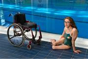 30 June 2015; In attendance at the announcement of the Paralympics Ireland team to compete in the Paralympic Swimming (IPC) World Championships in July is Ailbhe Kelly, Castleknock, Dublin. The six strong team to compete in Glasgow include Double paralympians Darragh McDonald and Ellen Keane, London Paralympians James Scully and Jonathan McGrath and first time World Championship swimmers Ailbhe Kelly and Nicole Turner. These Championships are also a key milestone on the road to Rio 2016 Paralympic Games qualification. National Aquatic Centre, Abbotstown, Dublin. Picture credit: Brendan Moran / SPORTSFILE