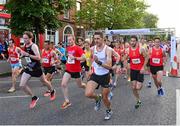 30 June 2015; A general view of the start of the Grant Thornton Corporate 5k Team Challenge. Cork. Picture credit: Cody Glenn / SPORTSFILE