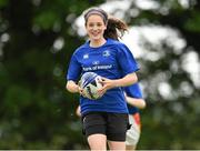 30 June 2015; Sabia Doyle in action at the Leinster Rugby Summer Camps 2015. Wexford Wanderers Rugby Club, Wexford. Picture credit: Matt Browne / SPORTSFILE
