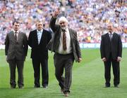 7 September 2008; Member of the 1983 All-Star Hurling team, Dick O'Hara of Kilkenny is introduced to the crowd before the game. GAA Hurling All-Ireland Senior Championship Final, Kilkenny v Waterford, Croke Park, Dublin. Picture credit: Brendan Moran / SPORTSFILE