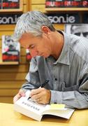 18 September 2008; Liverpool FC legend Ian Rush signing copies of his autobiography in Eason's, O'Connell St, Dublin. Picture credit: Brendan Moran / SPORTSFILE *** Local Caption ***