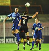 19 September 2008; Gary Deegan, Bohemians, in action against Steven Parkhouse, Finn Harps. eircom league Premier Division, Bohemians v Finn Harps, Dalymount Park, Dublin. Picture credit: David Maher / SPORTSFILE