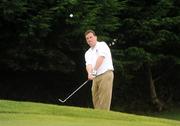 19 September 2008; Eamonn Haugh, Castletroy Golf Club, chips on to the first green as he and Niall Goulding, Portmarnock, play it at the 19th during the Bulmers Senior Cup Semi-Finals. Bulmers Cups and Shields Finals 2008, Monkstown Golf Club, Parkgarriff, Monkstown, Co. Cork. Picture credit: Ray McManus / SPORTSFILE