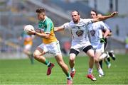 4 July 2015; Joey O Connor, Offaly, in action against Kevin Murnaghan, Kildare. GAA Football All-Ireland Senior Championship, Round 2A, Offaly v Kildare. O'Connor Park, Tullamore, Co. Offaly. Picture credit: Cody Glenn / SPORTSFILE