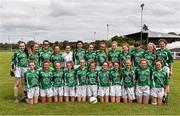 4 July 2015; The Limerick squad. All Ireland Ladies Football U14 'C' Championship, Derry v Limerick. Ballymahon, Co. Longford. Picture credit: David Maher / SPORTSFILE
