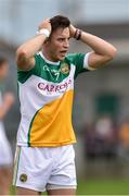 4 July 2015; Joey O Connor, Offaly, reacts after the game. GAA Football All-Ireland Senior Championship, Round 2A, Offaly v Kildare. O'Connor Park, Tullamore, Co. Offaly. Picture credit: Cody Glenn / SPORTSFILE