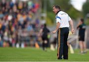4 July 2015; Clare manager Davy Fitzgerald. GAA Hurling All-Ireland Senior Championship, Round 1, Clare v Offaly. Cusack Park, Ennis, Co. Clare. Picture credit: Stephen McCarthy / SPORTSFILE