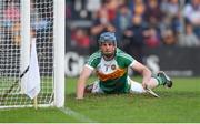 4 July 2015; James Dempsey, Offaly, after conceding his side's second goal. GAA Hurling All-Ireland Senior Championship, Round 1, Clare v Offaly. Cusack Park, Ennis, Co. Clare. Picture credit: Stephen McCarthy / SPORTSFILE