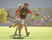 4 July 2015; Lee Chin, Wexford, in action against Bill Cooper, Cork. GAA Hurling All-Ireland Senior Championship, Round 1, Wexford v Cork. Innovate Wexford Park, Wexford. Picture credit: Matt Browne / SPORTSFILE