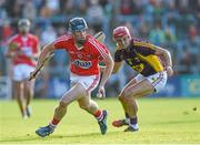 4 July 2015; Conor Lehane, Cork, in action against Lee Chin, Wexford. GAA Hurling All-Ireland Senior Championship, Round 1, Wexford v Cork. Innovate Wexford Park, Wexford. Picture credit: Matt Browne / SPORTSFILE