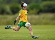 4 July 2015; Amy Boyle Carr, Donegal. All Ireland Ladies Football U14 'B' Championship, Donegal v Tipperary. Ballymahon, Co. Longford. Picture credit: David Maher / SPORTSFILE