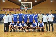 20 September 2008; Team Slovakia. Senior Men's Basketball European Championship - Division B - Group C - Ireland v Slovakia, National Basketball Arena, Tallaght, Dublin. Picture credit: David Maher / SPORTSFILE