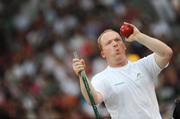 8 September 2008; Eoin Cleare, from Birr, Co. Offaly, in action during the Men's Shot Putt Final - F32. Eoin finished in 7th position overall with a distance of 6.11m. Beijing Paralympic Games 2008, Men's Shot Putt Final F32, National Stadium, Olympic Green, Beijing, China. Picture credit: Brian Lawless / SPORTSFILE