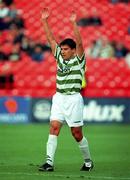 14 August 2000; Pascal Vaudequin of Shamrock Rovers during the Eircom League Premier Division match between Shamrock Rovers and Bohemians at Tolka Park in Dublin. Photo by David Maher/Sportsfile