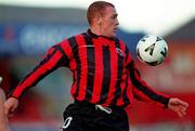 14 August 2000; Glen Crowe of Bohemians during the Eircom League Premier Division match between Shamrock Rovers and Bohemians at Tolka Park in Dublin. Photo by David Maher/Sportsfile
