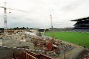 12 August 2000; A general view of the redevelopment of the new Hogan Stand prior to the Bank of Ireland Leinster Senior Football Championship Final replay match between Dublin and Kildare at Croke Park in Dublin. Photo by Damien Eagers/Sportsfile