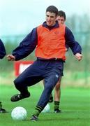 2 April 2000; John O'Shea during Republic of Ireland U18 Squad Training at the AUL Sports Complex in Dublin. Photo by David Maher/Sportsfile