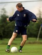 2 April 2000; Glen Cronin during Republic of Ireland U18 Squad Training at the AUL Sports Complex in Dublin. Photo by David Maher/Sportsfile