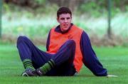 2 April 2000; John O'Shea during Republic of Ireland U18 Squad Training at the AUL Sports Complex in Dublin. Photo by David Maher/Sportsfile