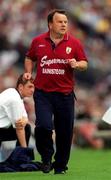 13 August 2000; Galway manager Mattie Murphy during the All-Ireland Senior Hurling Championship Semi-Final match between Kilkenny and Galway at Croke Park in Dublin. Photo by Ray McManus/Sportsfile