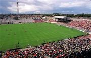 20 August 2000; A general view of the redevelopment of the new Hogan Stand and Nally Stand during the All-Ireland Minor Football Championship Semi-Final match between Cork and Derry at Croke Park in Dublin. Photo by Ray McManus/Sportsfile