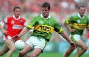 20 August 2000; Dara O'Cinneide of Kerry during the Bank of Ireland All-Ireland Senior Football Championship Semi-Final match between Kerry and Armagh at Croke Park in Dublin. Photo by Ray McManus/Sportsfile