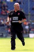 20 August 2000; Derry manager Chris Brown during the All-Ireland Minor Football Championship Semi-Final match between Cork and Derry at Croke Park in Dublin. Photo by Ray McManus/Sportsfile