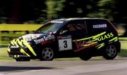 20 August 2000; Joey Freeburn competing in the Autos Italian Saloon Car Cup during the Phoenix Park Motor Races at the Phoenix Park in Dublin. Photo by Matt Browne/Sportsfile