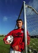 22 August 2000; Kevin Grogan of UCD poses for a portrait at Belfield Park in Dublin. Photo by Matt Browne/Sportsfile