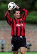 27 August 2000; Tony O'Connor of Bohemians during the Eircom League Premier Division match between UCD and Bohemians at Belfield Park in Dublin. Photo by David Maher/Sportsfile