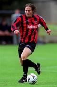 27 August 2000; Simon Webb of Bohemians during the Eircom League Premier Division match between UCD and Bohemians at Belfield Park in Dublin. Photo by Ray Lohan/Sportsfile