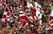 27 August 2000; Galway supporters during the Bank of Ireland All-Ireland Senior Football Championship Semi-Final match between Galway and Kildare at Croke Park in Dublin. Photo by Aoife Rice/Sportsfile