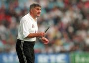 27 August 2000; Kildare manager Mick O'Dwyer during the Bank of Ireland All-Ireland Senior Football Championship Semi-Final match between Galway and Kildare at Croke Park in Dublin. Photo by Ray McManus/Sportsfile