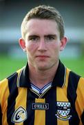 28 August 2000; Eddie Brennan poses for a portrait during Kilkenny Senior Hurling Squad Training and Press Conference at Nowlan Park in Kilkenny. Photo by David Maher/Sportsfile