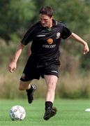 30 August 2000; Robbie Keane during Republic of Ireland Squad Training at the AUL Sports Complex in Clonshaugh, Dublin. Photo by David Maher/Sportsfile