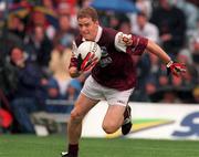 27 August 2000; Michael Donnellan of Galway during the Bank of Ireland All-Ireland Senior Football Championship Semi-Final match between Galway and Kildare at Croke Park in Dublin. Photo by Matt Browne/Sportsfile