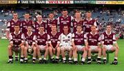 27 August 2000; The Westmeath team prior to the All-Ireland Minor Football Championship Semi-Final match between Mayo and Westmeath at Croke Park in Dublin. Photo by Matt Browne/Sportsfile