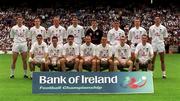 27 August 2000; The Kildare team prior to the Bank of Ireland All-Ireland Senior Football Championship Semi-Final match between Galway and Kildare at Croke Park in Dublin. Photo by Matt Browne/Sportsfile