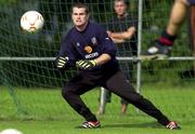 31 August 2000; Shay Given during Republic of Ireland Squad Training at the Sport Park Riekershaven in Amsterdam, Netherlands. Photo by David Maher/Sportsfile
