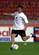1 September 2000; Ian Harte during Republic of Ireland Squad Training at the Amsterdam Arena in Amsterdam, Netherlands. Photo by Matt Browne/Sportsfile