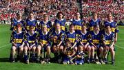 3 September 2000; The Tipperary team prior to the All-Ireland Senior Camogie Championship Final match between Cork and Tipperary at Croke Park in Dublin. Photo by Brendan Moran/Sportsfile