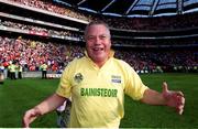 2 September 2000; Kerry manager Paidí Ó Sé celebrates after the Bank of Ireland All-Ireland Senior Football Championship Semi-Final replay match between Kerry and Armagh at Croke Park in Dublin. Photo by Brendan Moran/Sportsfile